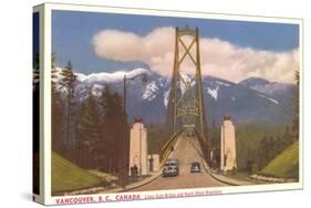 Lions Gate Bridge, Vancouver, British Columbia-null-Stretched Canvas