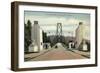 Lions Gate Bridge, Vancouver, British Columbia-null-Framed Art Print