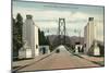 Lions Gate Bridge, Vancouver, British Columbia-null-Mounted Art Print