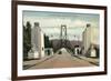 Lions Gate Bridge, Vancouver, British Columbia-null-Framed Premium Giclee Print