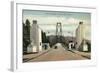 Lions Gate Bridge, Vancouver, British Columbia-null-Framed Art Print