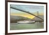 Lions Gate Bridge, Vancouver, British Columbia-null-Framed Premium Giclee Print