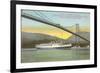 Lions Gate Bridge, Vancouver, British Columbia-null-Framed Premium Giclee Print