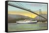 Lions Gate Bridge, Vancouver, British Columbia-null-Framed Stretched Canvas