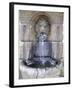 Lions Head Fountain-Herb Dickinson-Framed Photographic Print