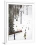 Lions Head Village Ski Run, Vail Ski Resort, Rocky Mountains, Colorado, USA-Richard Cummins-Framed Photographic Print