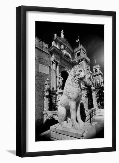 Lions Outside Tne Gates of the Arsenale-Simon Marsden-Framed Giclee Print