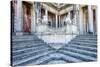 Lions Staircase, Royal Summer Palace of Queluz, Lisbon, Portugal, Europe-G and M Therin-Weise-Stretched Canvas