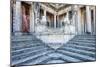 Lions Staircase, Royal Summer Palace of Queluz, Lisbon, Portugal, Europe-G and M Therin-Weise-Mounted Photographic Print