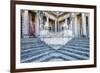 Lions Staircase, Royal Summer Palace of Queluz, Lisbon, Portugal, Europe-G and M Therin-Weise-Framed Photographic Print