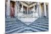 Lions Staircase, Royal Summer Palace of Queluz, Lisbon, Portugal, Europe-G and M Therin-Weise-Mounted Photographic Print