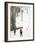 Lionshead Village Ski Run, Vail Ski Resort, Rocky Mountains, Colorado, USA-Richard Cummins-Framed Photographic Print