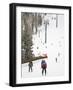 Lionshead Village Ski Run, Vail Ski Resort, Rocky Mountains, Colorado, USA-Richard Cummins-Framed Photographic Print