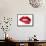 Lip Bite-Enrico Varrasso-Framed Stretched Canvas displayed on a wall