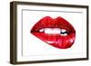 Lip Bite-Enrico Varrasso-Framed Premium Giclee Print