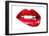 Lip Bite-Enrico Varrasso-Framed Premium Giclee Print