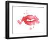 Lip Splash-Alicia Zyburt-Framed Art Print