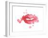 Lip Splash-Alicia Zyburt-Framed Art Print