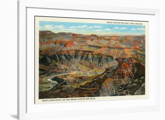 Lipan Point, Grand Canyon-null-Framed Art Print