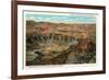 Lipan Point, Grand Canyon-null-Framed Art Print