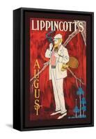 Lippincott's, August 1895-Will Carqueville-Framed Stretched Canvas