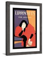 Lippincott's, January 1895-Will Carqueville-Framed Art Print