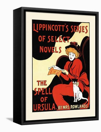 Lippincott's Series of Select Novels. the Spell of Ursula, by Mrs. Rowlands-null-Framed Stretched Canvas