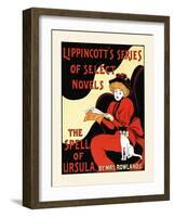 Lippincott's Series of Select Novels. the Spell of Ursula, by Mrs. Rowlands-null-Framed Art Print