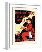 Lippincott's Series of Select Novels. the Spell of Ursula, by Mrs. Rowlands-null-Framed Art Print