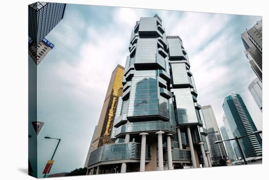 Lippo Centre in Wanchai District, Hong Kong, China-Andreas Brandl-Stretched Canvas