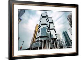 Lippo Centre in Wanchai District, Hong Kong, China-Andreas Brandl-Framed Photographic Print
