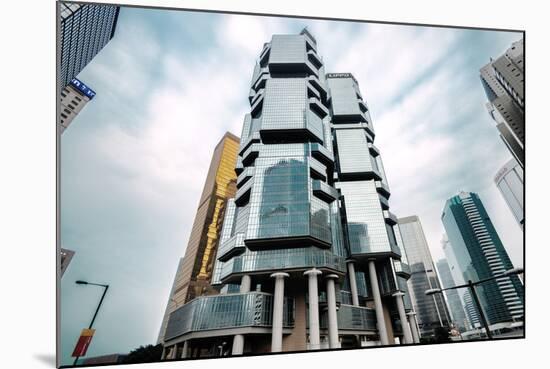 Lippo Centre in Wanchai District, Hong Kong, China-Andreas Brandl-Mounted Photographic Print