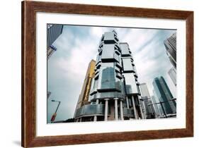 Lippo Centre in Wanchai District, Hong Kong, China-Andreas Brandl-Framed Photographic Print