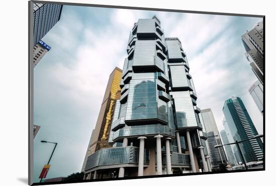 Lippo Centre in Wanchai District, Hong Kong, China-Andreas Brandl-Mounted Photographic Print