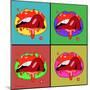 Lips 2-Mark Ashkenazi-Mounted Giclee Print