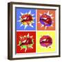 Lips 3-Mark Ashkenazi-Framed Giclee Print