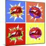 Lips 3-Mark Ashkenazi-Mounted Giclee Print