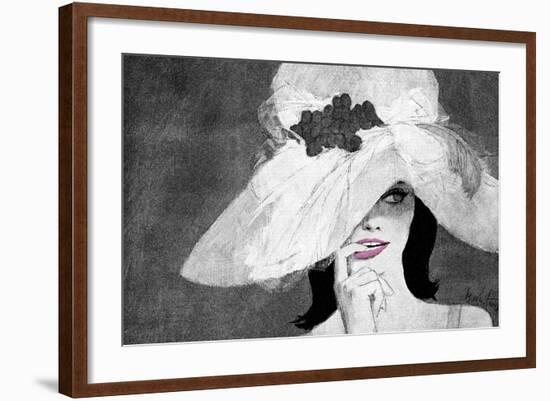 Lips 7-null-Framed Giclee Print