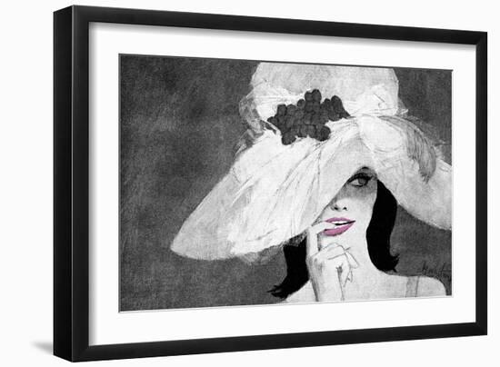 Lips 7-null-Framed Giclee Print