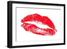 Lips-Victor De Schwanberg-Framed Premium Photographic Print