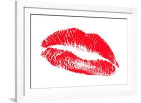 Lips-Victor De Schwanberg-Framed Photographic Print