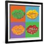 Lips-vadimmmus-Framed Art Print