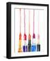 Lipsticks. Watercolor Illustration-Anna Ismagilova-Framed Art Print