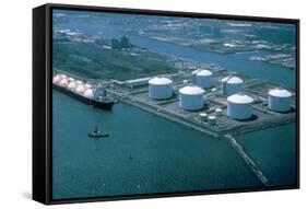 Liquefied Natural Gas Refinery-null-Framed Stretched Canvas