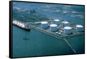 Liquefied Natural Gas Refinery-null-Framed Stretched Canvas
