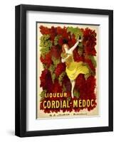 Liquer Cordial-Médoc, G. A. Jourde - Bordeaux-null-Framed Premium Giclee Print