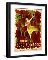 Liquer Cordial-Médoc, G. A. Jourde - Bordeaux-null-Framed Giclee Print