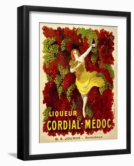 Liquer Cordial-Médoc, G. A. Jourde - Bordeaux-null-Framed Giclee Print