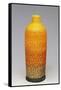 Liqueur Bottle, 1930S, Polychrome Majolica with Orange Peel Texture-null-Framed Stretched Canvas