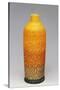 Liqueur Bottle, 1930S, Polychrome Majolica with Orange Peel Texture-null-Stretched Canvas